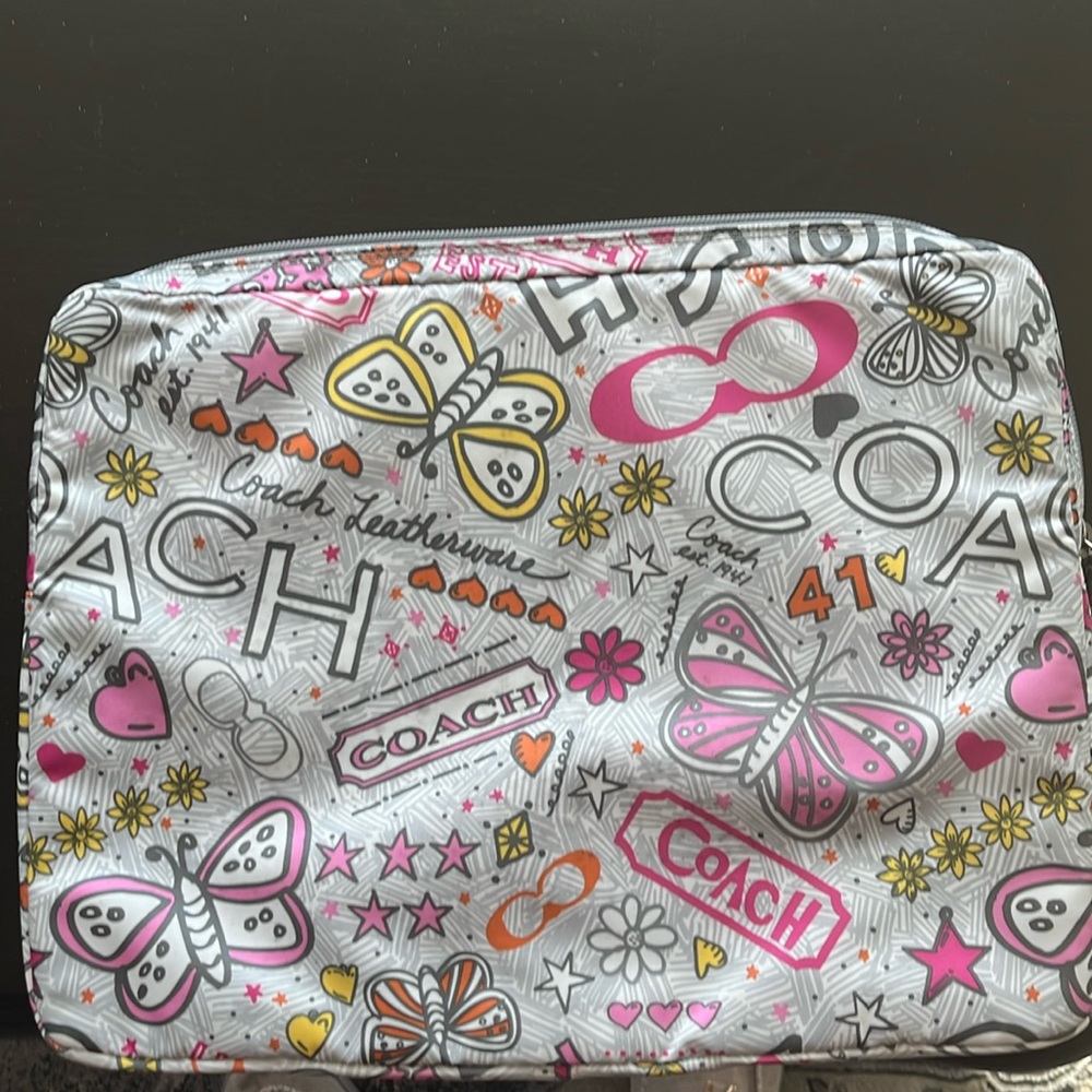 Coach Multicolor laptop sleeve